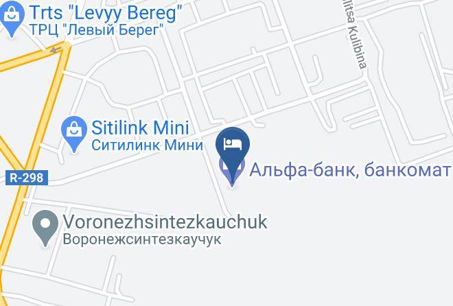 Voronezh - Gostinitsa Sauna A Otel' Maps