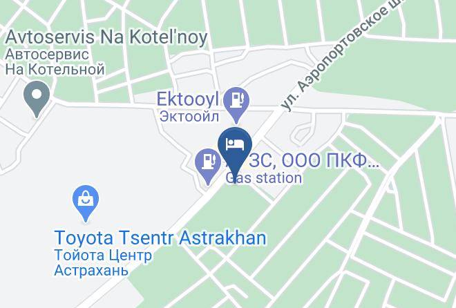 Astrakhan - Gostinitsa Semeynaya Maps