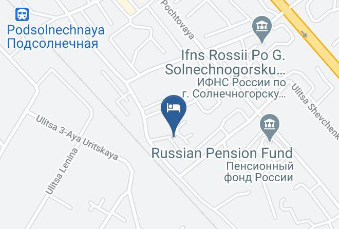 Solnechnogorsky District - Gostinitsa Sfera Maps