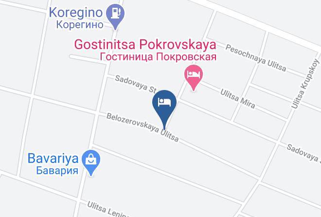 Gostinitsa Map