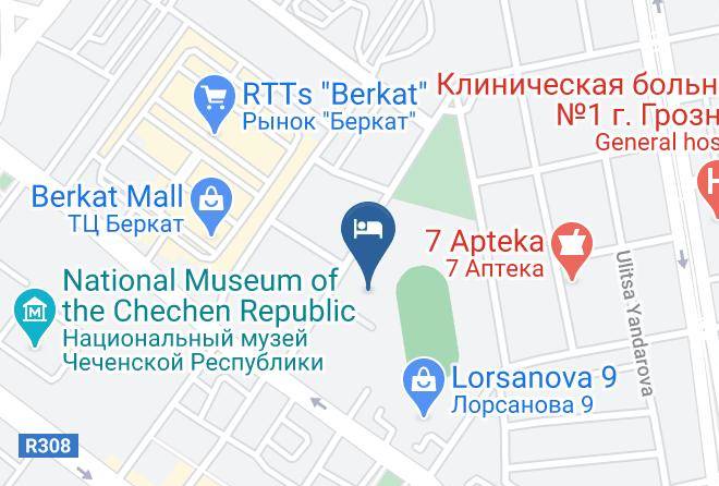 Groznyy - Gostinitsa Sport Maps