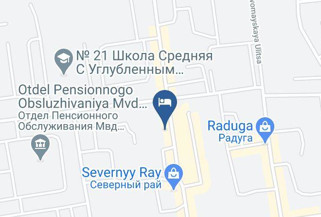 Syktyvkar - Gostinitsa Stroitel' Maps