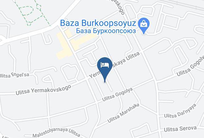 Ulan Ude - Gostinitsa Studencheskaya Maps