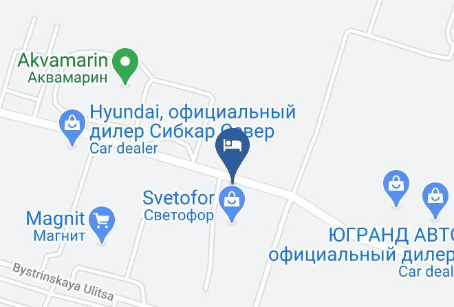 Surgut - Gostinitsa Maps