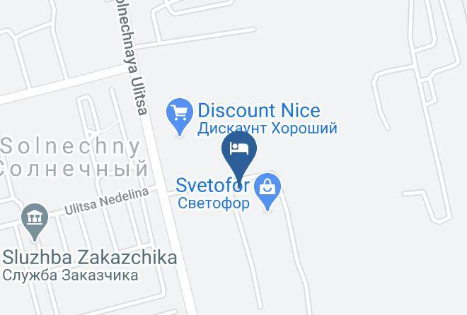 Solnechnyy - Gostinitsa Svetlana Maps