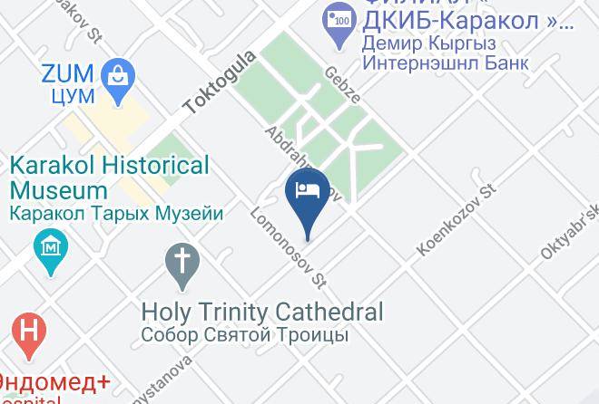 Karakol - Gostinitsa Tagaytay Maps