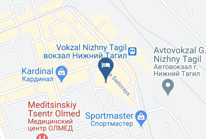 Nizhniy Tagil - Gostinitsa Tagil Maps