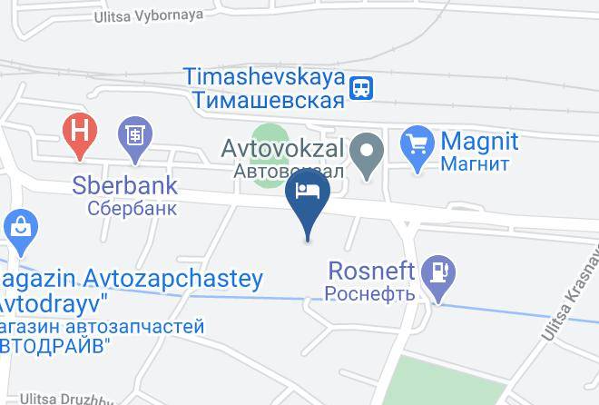 Gostinitsa Tizori Map