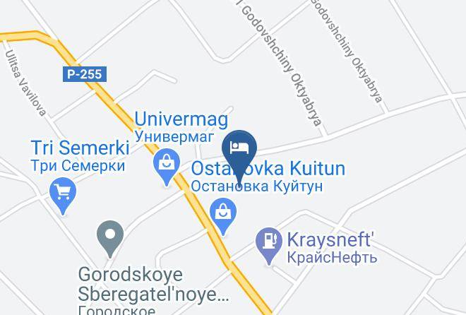 Kuytunsky District - Gostinitsa Tsentral'naya Maps