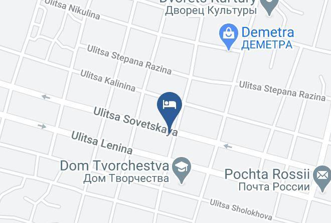 Sholokhovsky District - Gostinitsa Tsentral'naya Maps