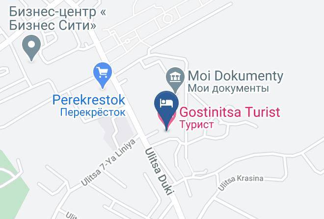 Gostinitsa Turist Map