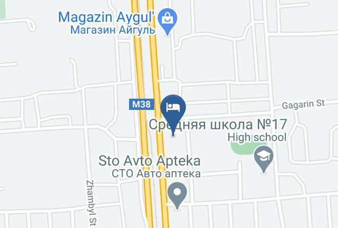 Pavlodar - Gostinitsa Turist Maps