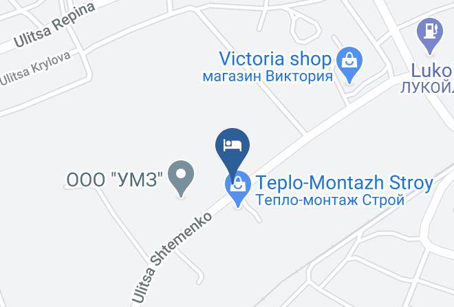 Uryupinsk - Gostinitsa Umz Maps
