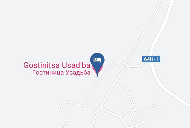 Gostinitsa Usad'ba Map