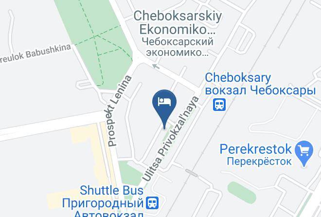 Cheboksary - Gostinitsa Uyutnaya Maps