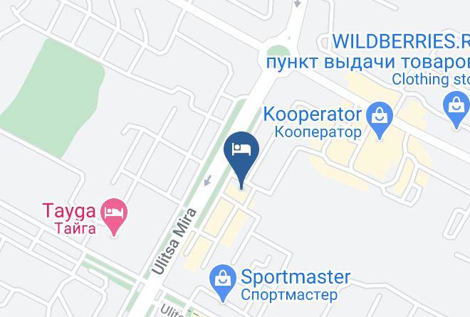 Bratsk - Gostinitsa V Kvartirakh Tsentr Maps