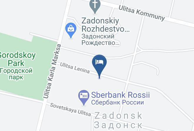 Zadonsky District - Gostinitsa V Zadonske Lenina 28 Maps