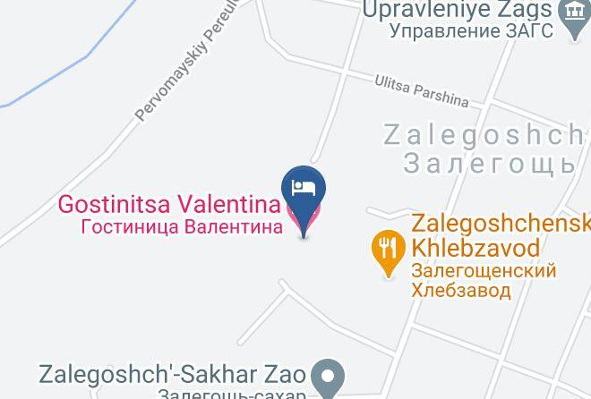 Zalegoshchensky District - Gostinitsa Valentina Maps