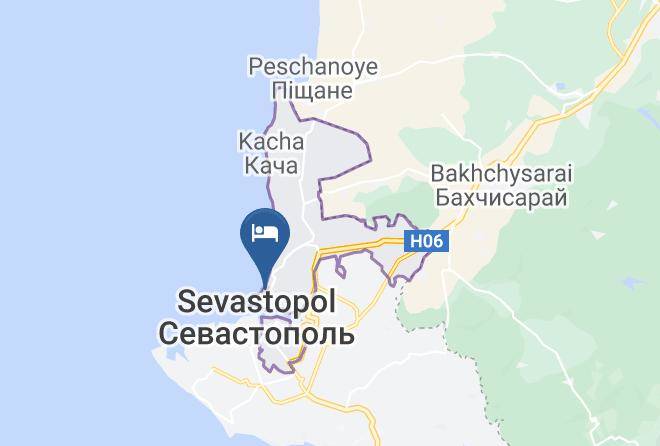 Sebastopol - Gostinitsa Verbena Plyazh Maps