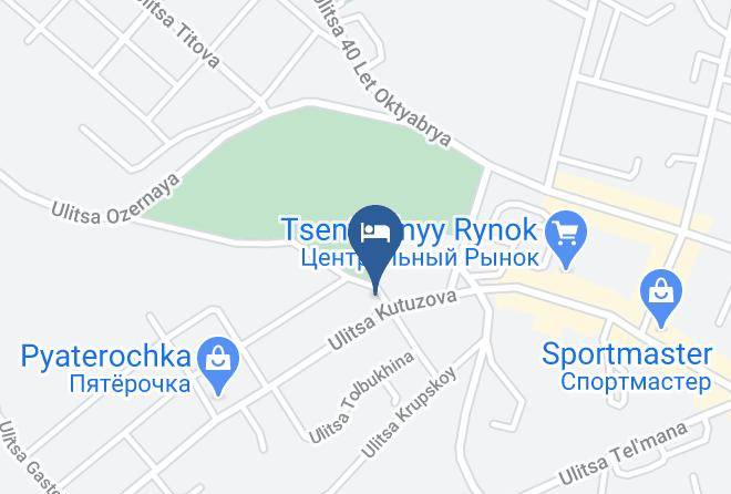 Kislovodsk - Gostinitsa Vershina Kislovodsk Maps