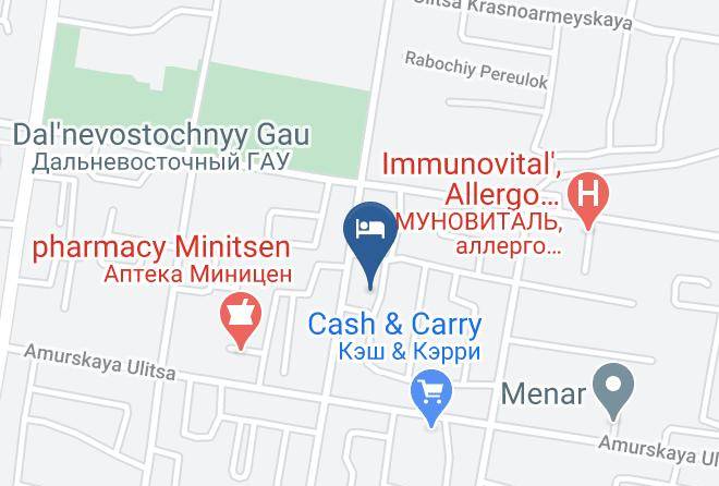 Blagoveshchensk - Gostinitsa Vesna Maps