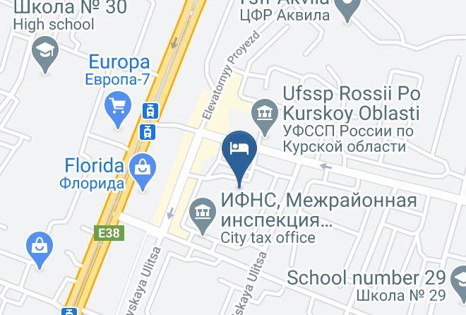 Kursk - Gostinitsa Vizit Maps