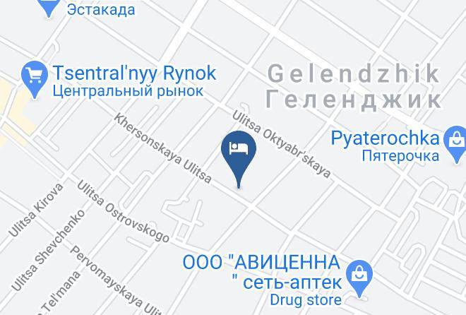 Gelendzhik - Gostinitsa Vladial' Maps