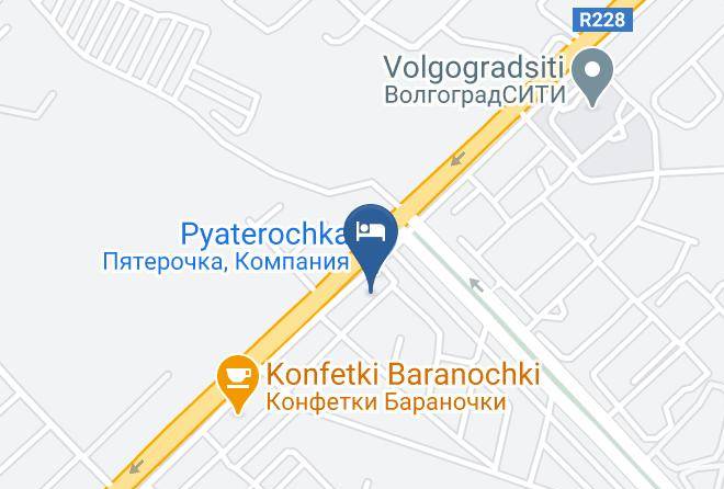 Volgograd - Gostinitsa Volgogradskaya Maps
