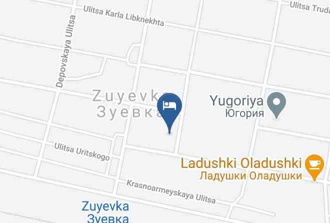 Zuyevsky District - Gostinitsa Voskhod Maps
