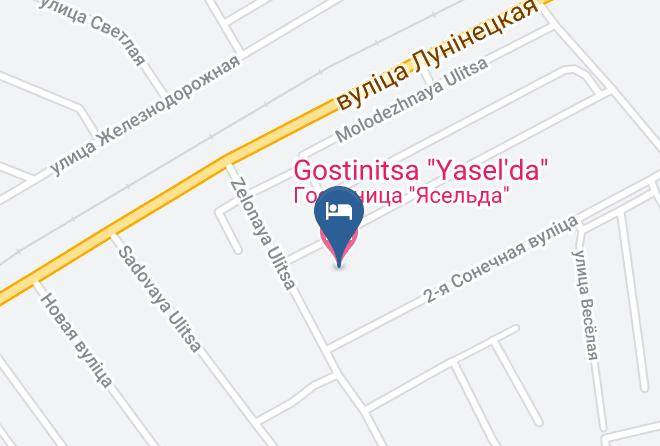 Pinskiy Rayon - Gostinitsa Yasel'da Maps