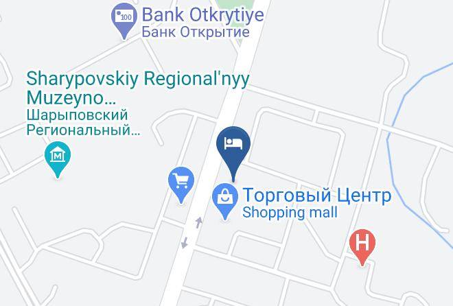 Sharypovo - Gostinitsa 'yuzhnaya' Maps