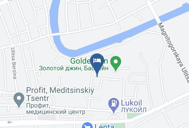 Astrakhan - Gostinitsa Zolotoy Dzhin Maps