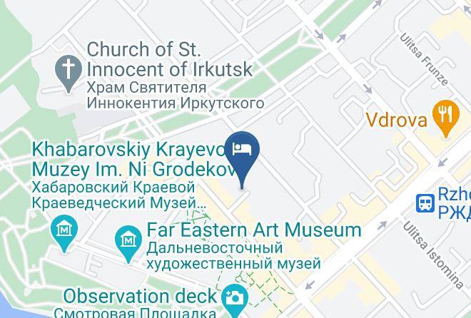 Khabarovsk - Gostinkin Komsomolskaya Square Maps