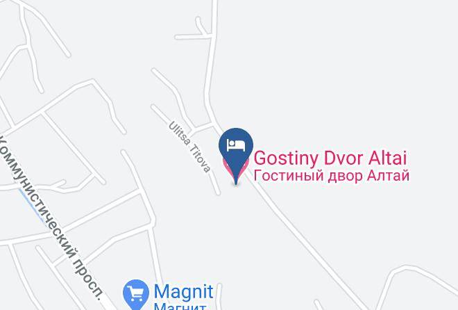 Gorno Altaysk - Gostiny Dvor Altai Maps