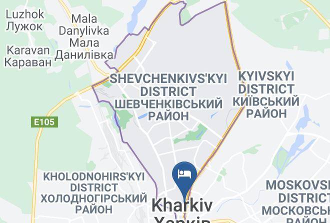 Kharkiv - Gostiny Dvor Hotel Maps