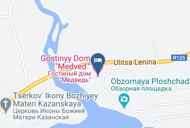 Pavlovsky District - Gostinyy Dom Medved' Maps
