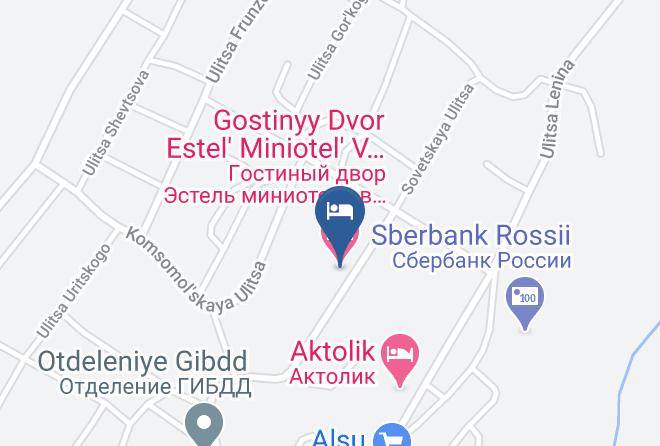 Severo Yeniseysky District - Gostinyy Dvor Estel' Miniotel' V Severo Yeniseyske Maps