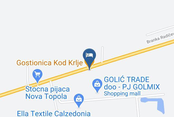 Banja Luka - Gostionica Kod Krlje Maps