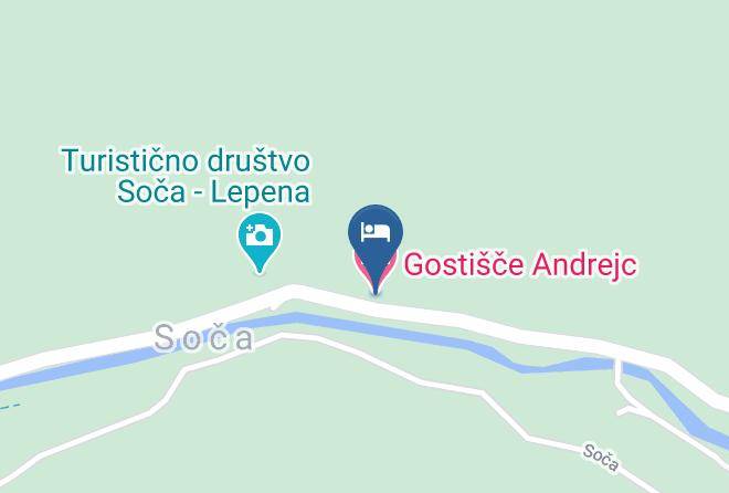 Bovec - Gostisce Andrejc Maps