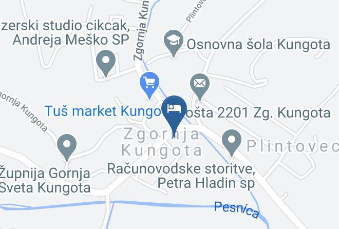 Zgornja Kungota - Gostisce Denk Gregor Vracko Sp Maps