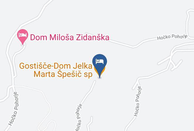 Spodnje Hoce - Gostisce Dom Jelka Marta Spesic Sp Maps