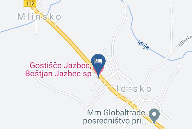 Kobarid - Gostisce Jazbec Bostjan Jazbec Sp Maps