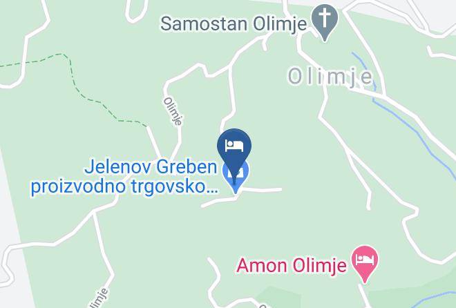 Podcetrtek - Gostisce Jelenov Greben Maps