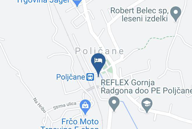 Poljcane - Gostisce Jug Natalija Jug Sp Maps