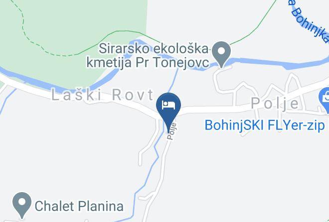 Bohinjska Bistrica - Gostisce Picerija Pr' Kosnik Maps