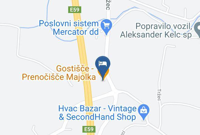 Videm Pri Ptuju - Motel Majolka Maps