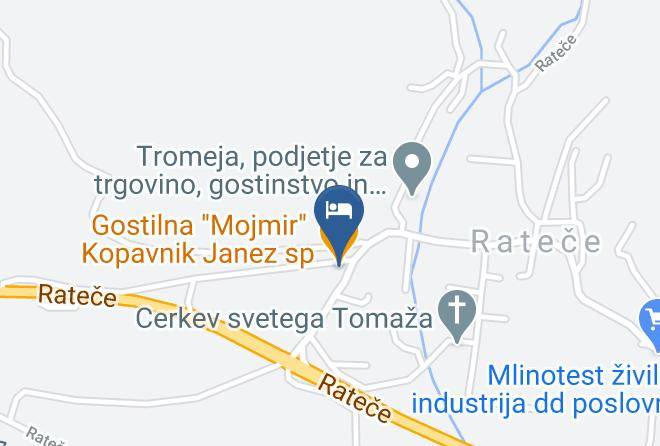 Kranjska Gora - Gostisce Vila Moj Mir Maps