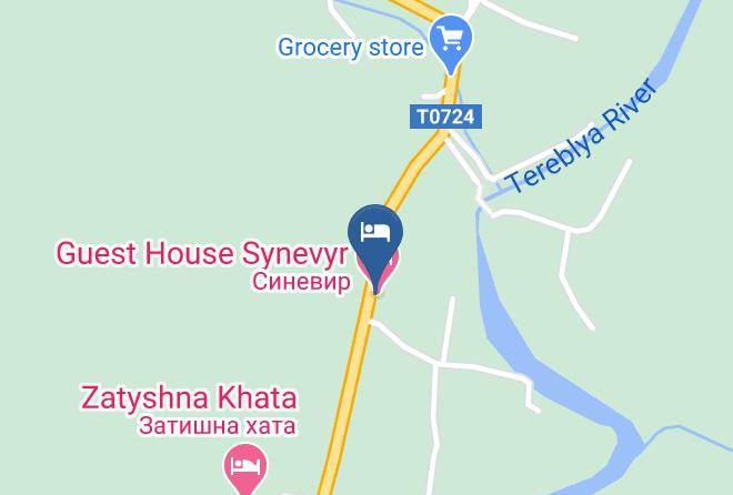 Mizhhirya Raion - Gostyniy Dvir Synevir Maps