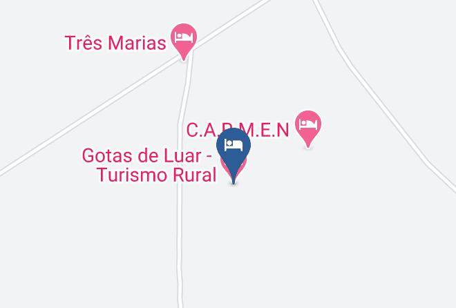 Gotas De Luar Turismo Rural Map