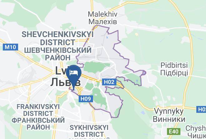 Lviv - Gotely Vlla Stanslavsykiy Maps